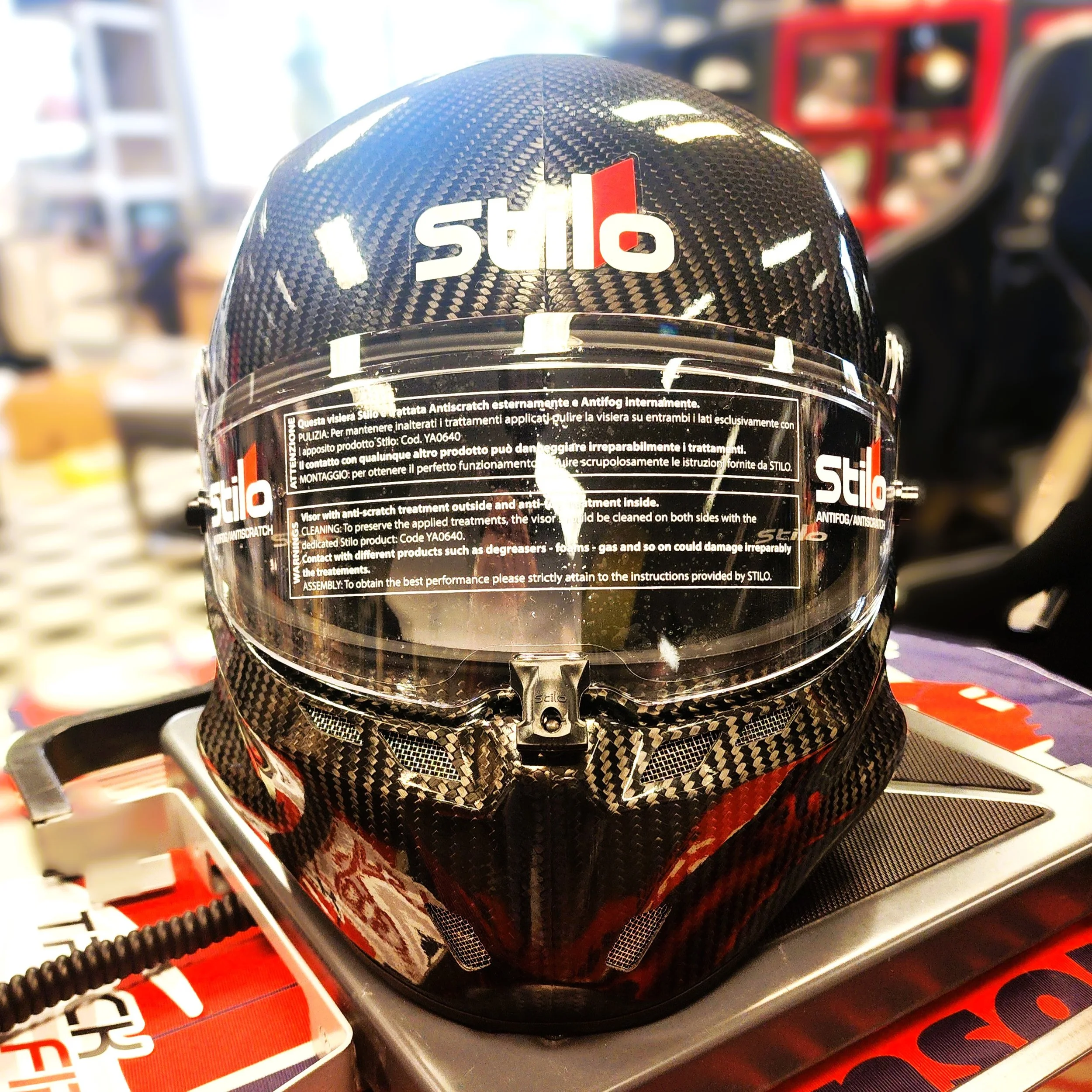 Stilo ST6 GT Carbon Helmet Snell SA2025 and FIA 2024 — Track First
